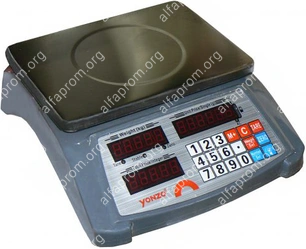 Торговые весы Foodatlas 15кг/1гр YZ-506