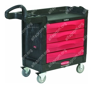 Тележка для инструментов Rubbermaid FG451388BLA Тележка для инструментов Rubbermaid FG451388BLA