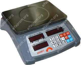 Торговые весы Foodatlas 30кг/1гр YZ-506