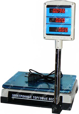 Торговые весы Foodatlas 40кг/2гр ВТС-40