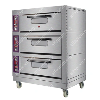 Подовая печь YXD-60C (лист 600*400 мм, каменный под, пароувлажнение)