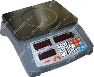 Торговые весы Foodatlas 30кг/1гр YZ-506