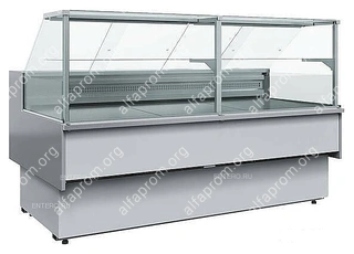 Витрина нейтральная Carboma GC110 N 2,0-1 0011-9006 (с боковинами) Витрина нейтральная Carboma GC110 N 2,0-1 0011-9006 (с боковинами)