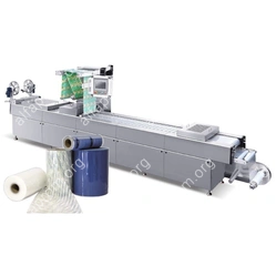 Автоматическая термоформовочная машина DLZ-320T Foodatlas (Твердый лоток, Газонаполнение)