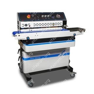 Конвейерный запайщик с функцией откачки воздуха и наполнения воздухом FRM-980ZQ