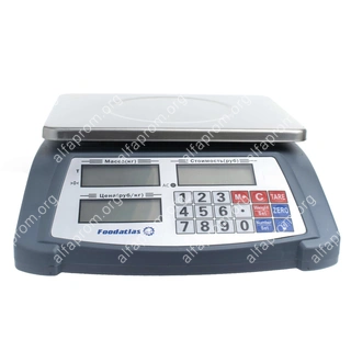 Торговые весы Foodatlas 15кг/1гр YZ-506