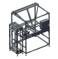 Складыватель (сворачиватель) полурукава из полотна воздушно-пузырчатой пленки HLMJ-1