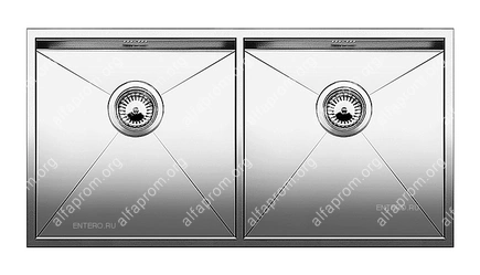 Кухонная мойка Blanco Zerox 400/400-U