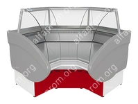 Витрина холодильная Марихолодмаш Илеть ВХС-УВ (угол внутренний)