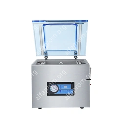 Настольный вакуумный упаковщик HVC-510T/2A-G (нерж., обрезка)